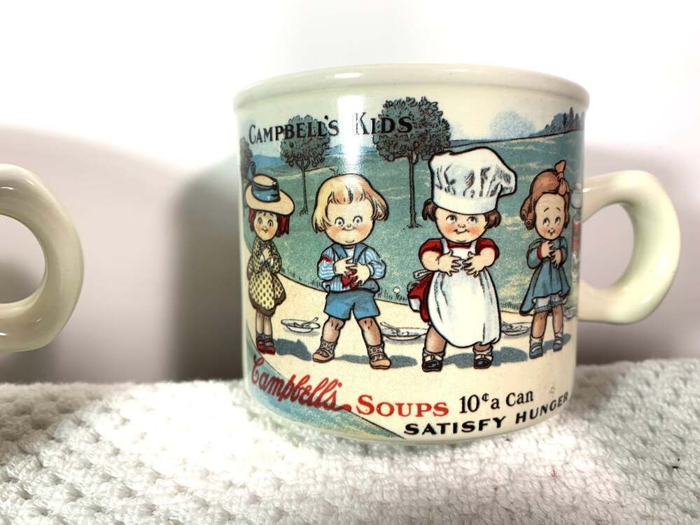 Vintage Campbells Soup Mugs set4
